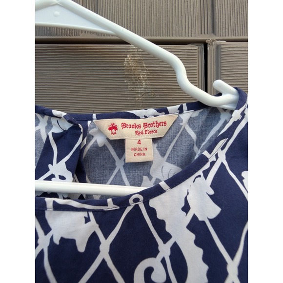 Brooks Brothers Women Navy Nautical Convertible Sleeveless Dress Size 4 - Picture 5 of 14